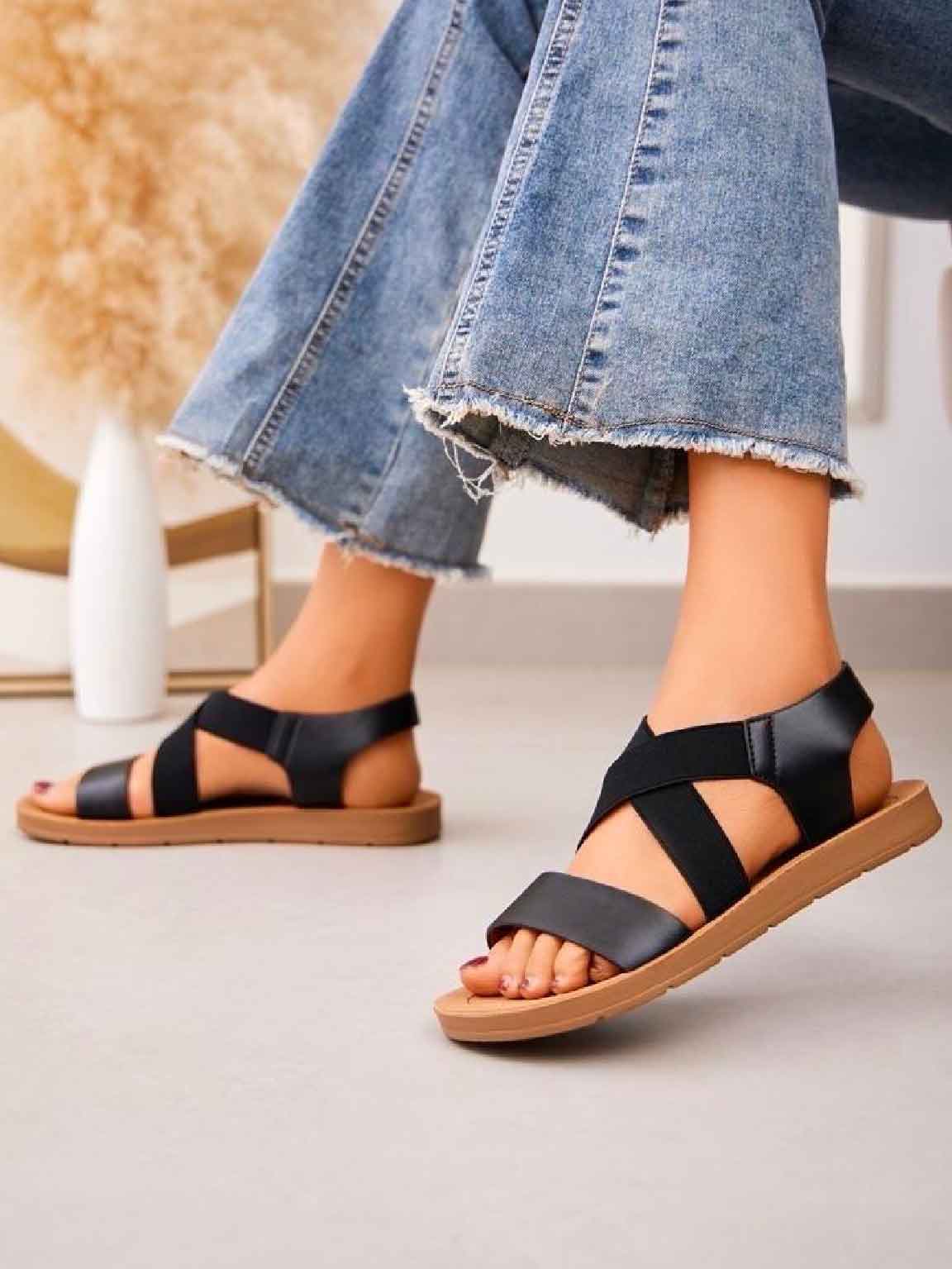 Penny - Sandaler med stropper i elastik